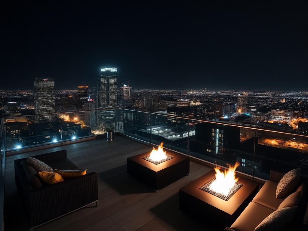 Labadi penthouse with rooftop pool in Accra, Ghana